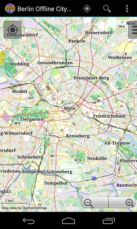 Berlin Map for Android - Seamless Navigation in Berlin