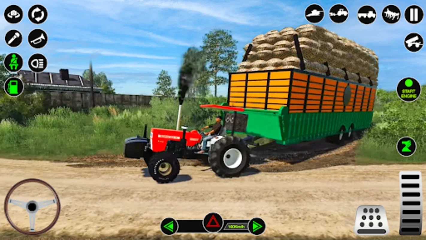 Farming Tractor Simulator Game for Android - No Downloading Required