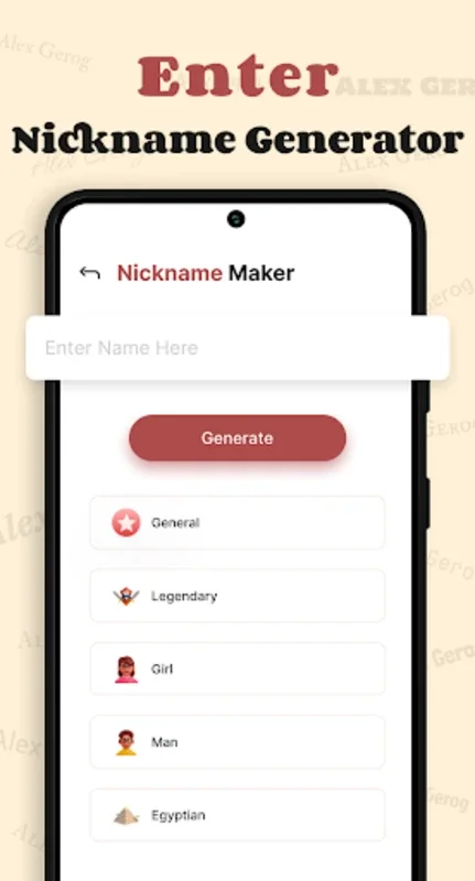 AI Nickname Generator for Android - Craft Unique Tags