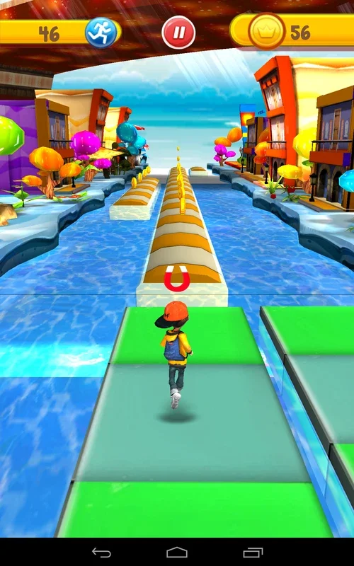 RUN RUN 3D for Android - Dive into the Aquatic Adventure