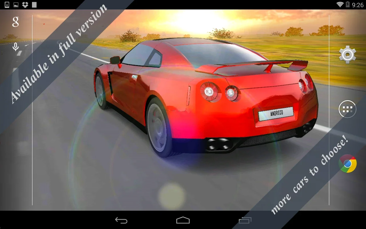 3D Car Free for Android - Thrilling Wallpaper Experience