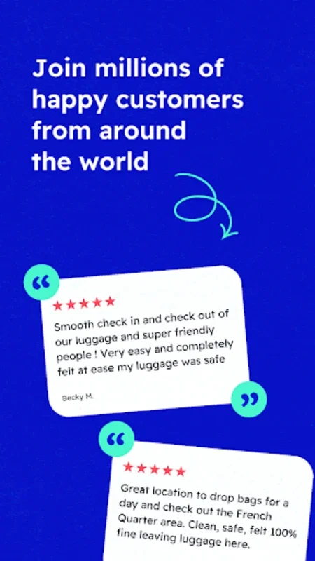 Bounce for Android: Secure Global Luggage Storage