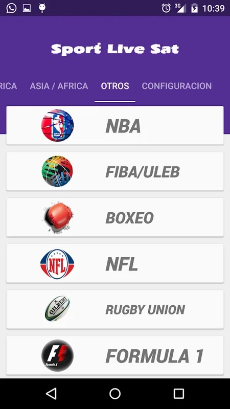 Sport Live Sat for Android: Stay Updated with Sports Schedules