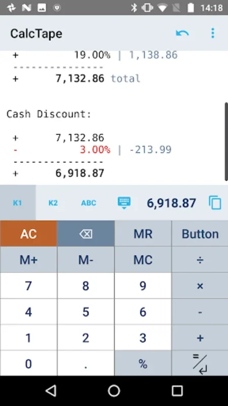 CalcTape for Android: Simplify Complex Calculations