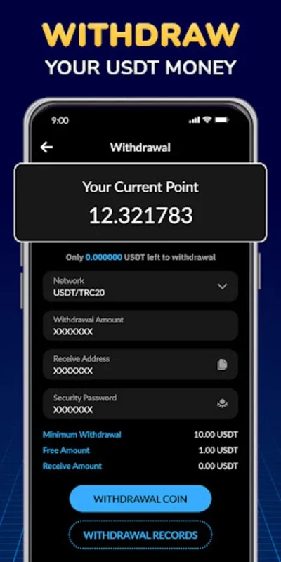 USDT Mining, Crypto USDT Miner for Android - Earn Easily