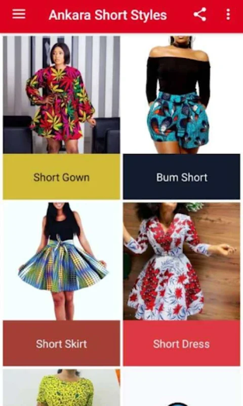 Ankara Short Styles for Android: Trendy Fashion at Your Fingertips