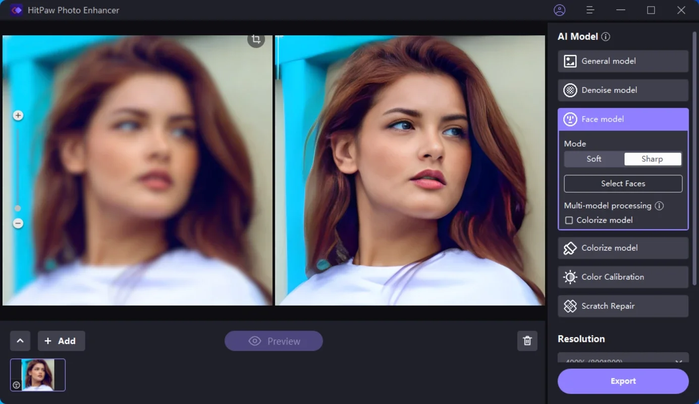 HitPaw Photo Enhancer for Mac - Enhance Photos with AI