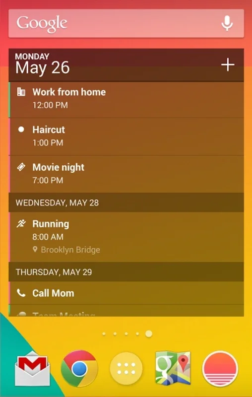 Sunrise Calendar for Android - Personalized Calendar App