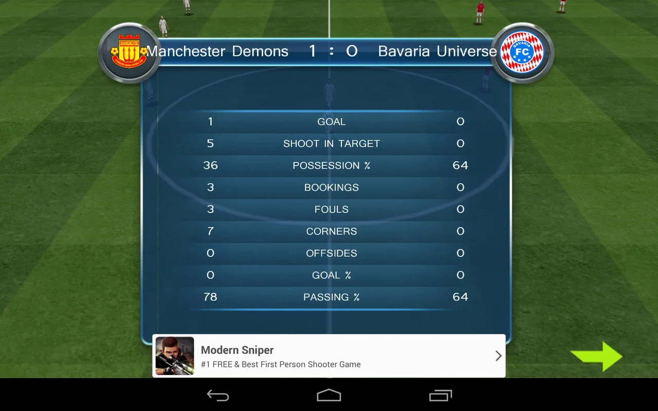 Ultimate Soccer for Android - Simple Football Gaming