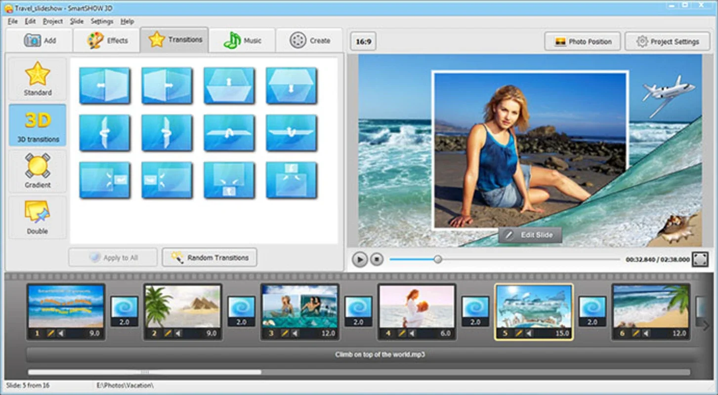 SmartSHOW 3D for Windows - Unleash 3D Slideshow Magic