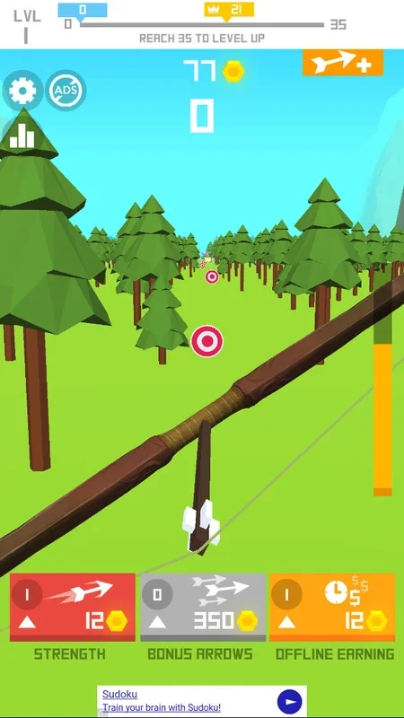 Flying Arrow for Android - Shoot Arrows to Reach Great Heights