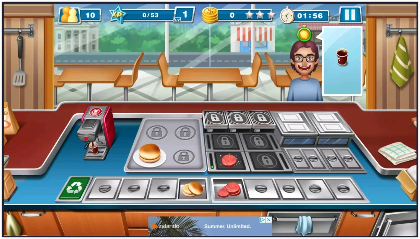 Crazy Cooking Chef for Android: Become a Culinary Master