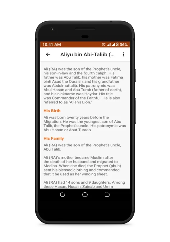 The 10 Sahaba (RA) for Android - Explore Islamic History