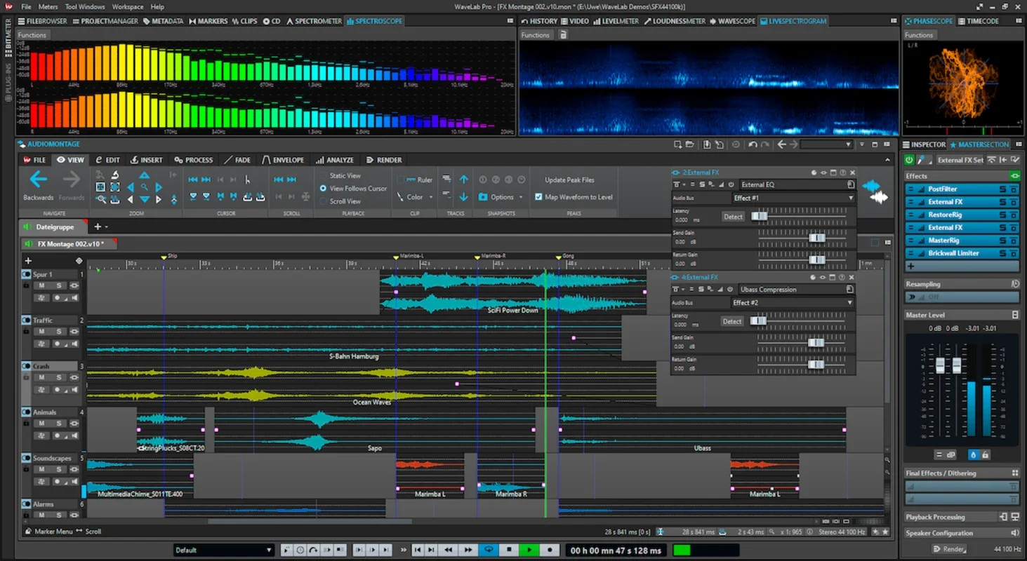 Wavelab Pro for Windows - Edit Audio Tracks with Ease