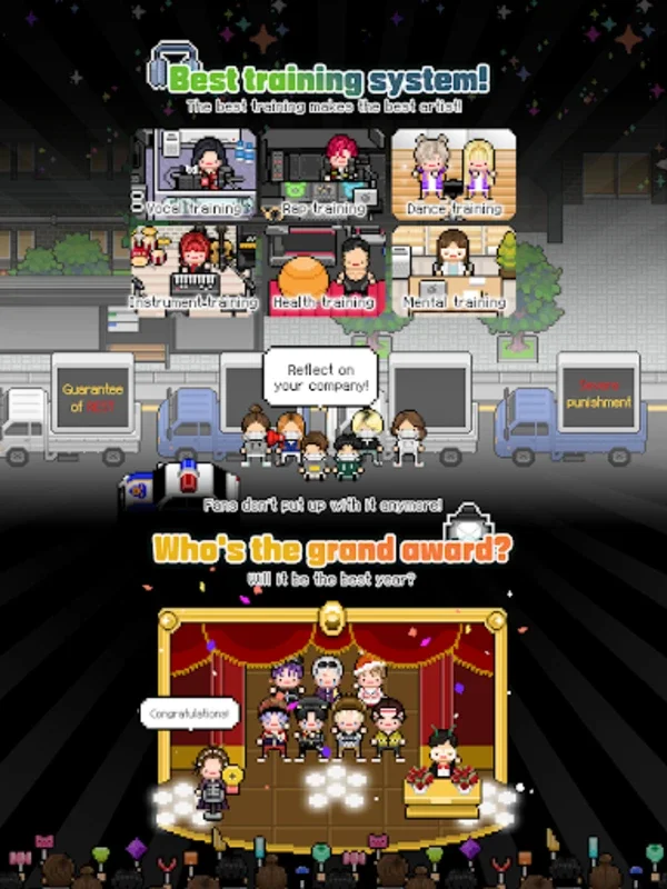 Monthly Entertainment for Android - Manage a K-pop Empire