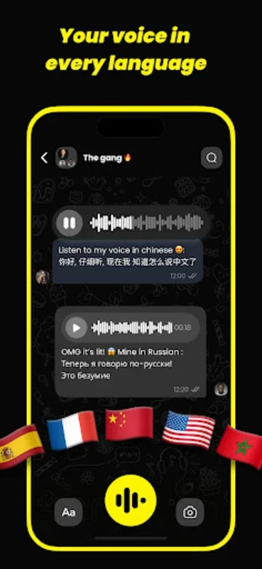 Vocalz for Android: Voice - Driven Messaging with AI