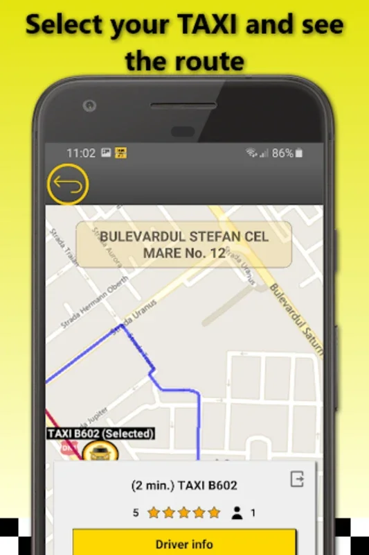 TAXI TIN for Android - Reliable City Rides