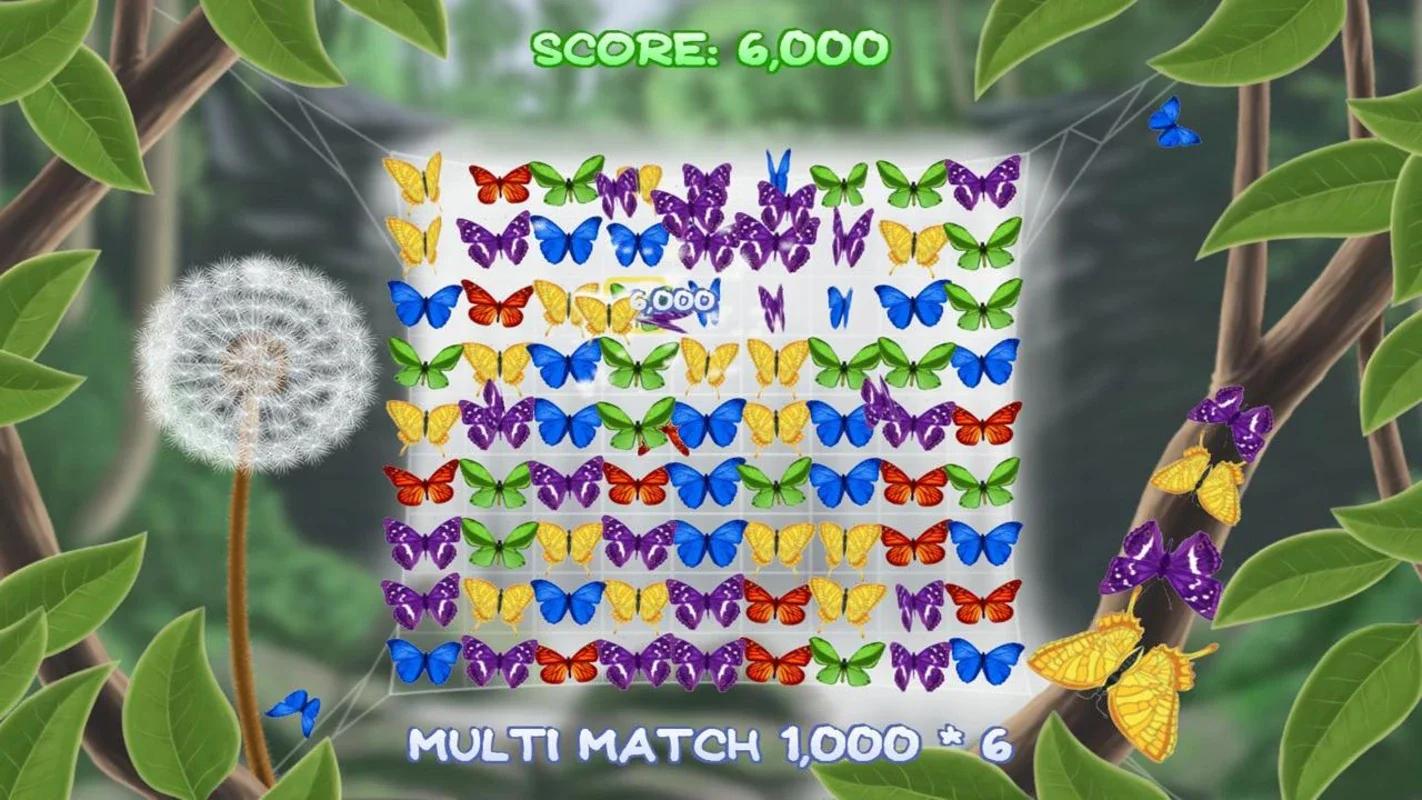 Fluttabyes for Windows - Free Puzzle Game to Free Butterflies