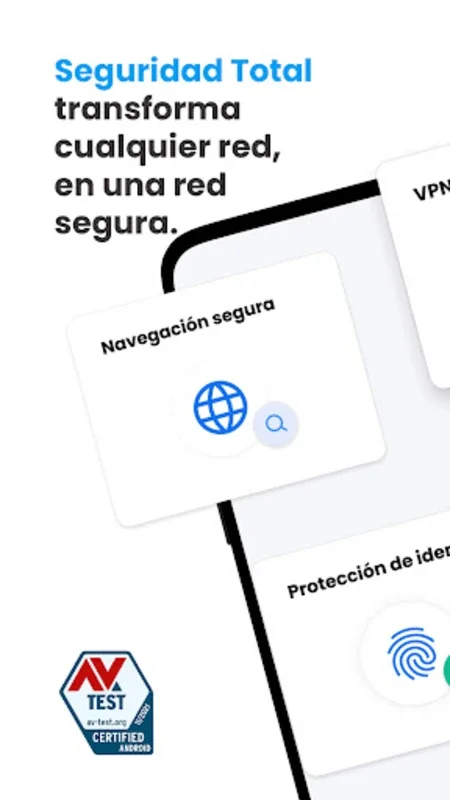 Seguridad Total de McAfee for Android: Robust Security