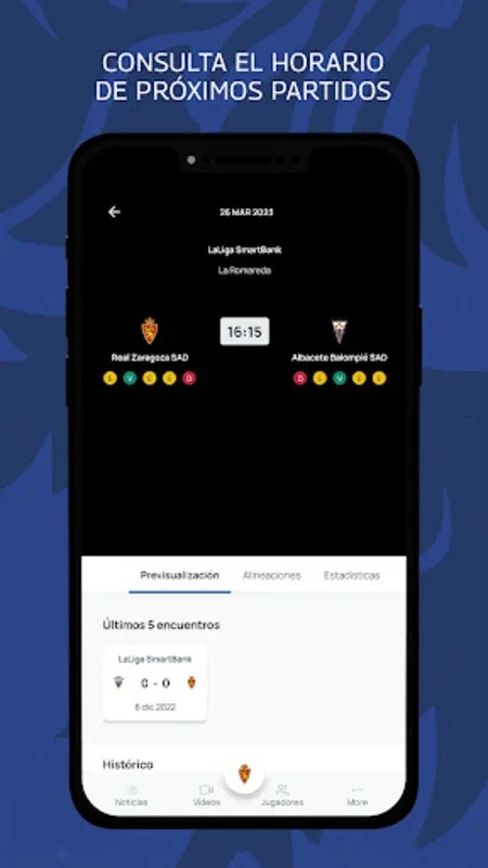 Real Zaragoza - Official App for Android: Immersive Fan Experience