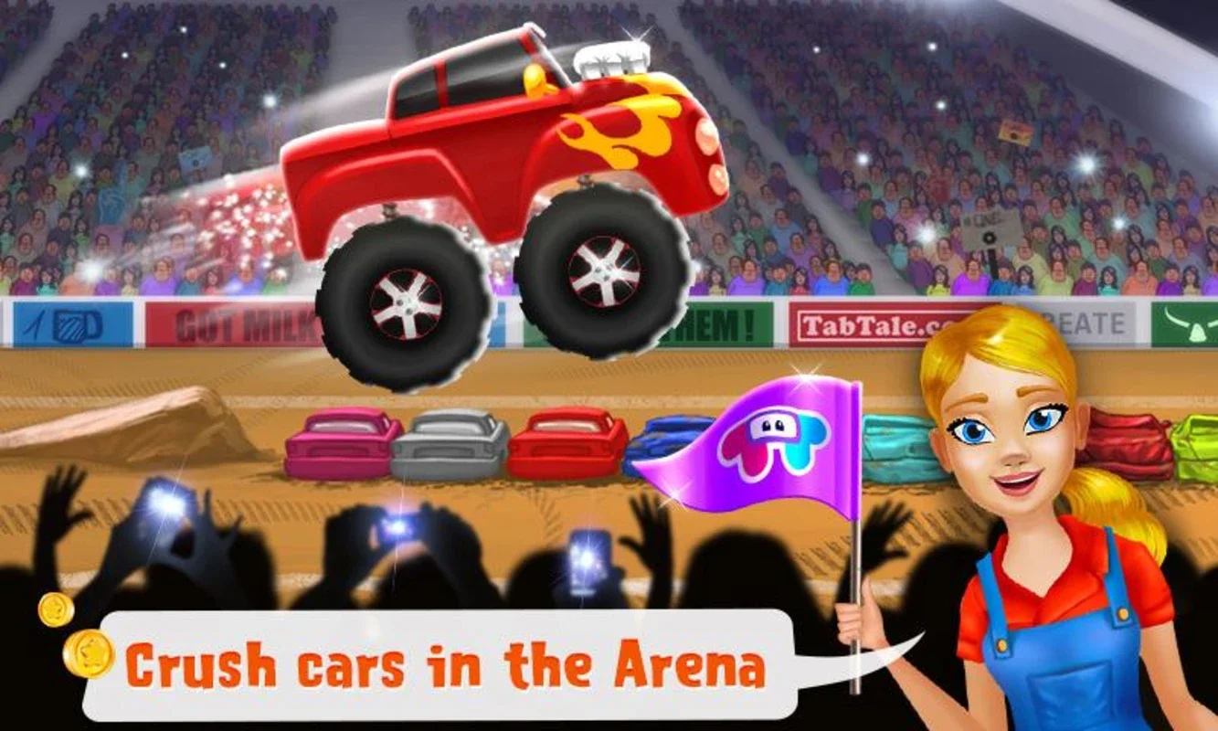 MonsterTruck for Android: Engaging Truck Fixing Game