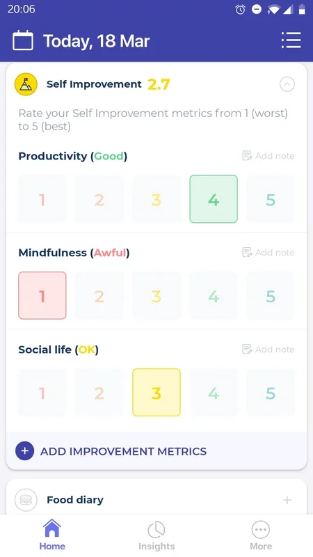 Bearable for Android - Track Your Daily Life