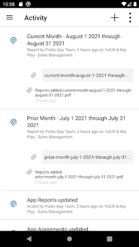 Podio for Android - Streamline Your Work