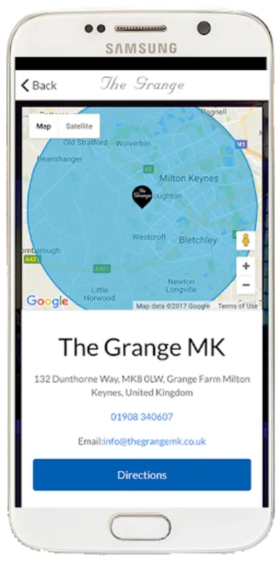 The Grange MK Indian Restauran for Android - Streamline Your Dining with This App