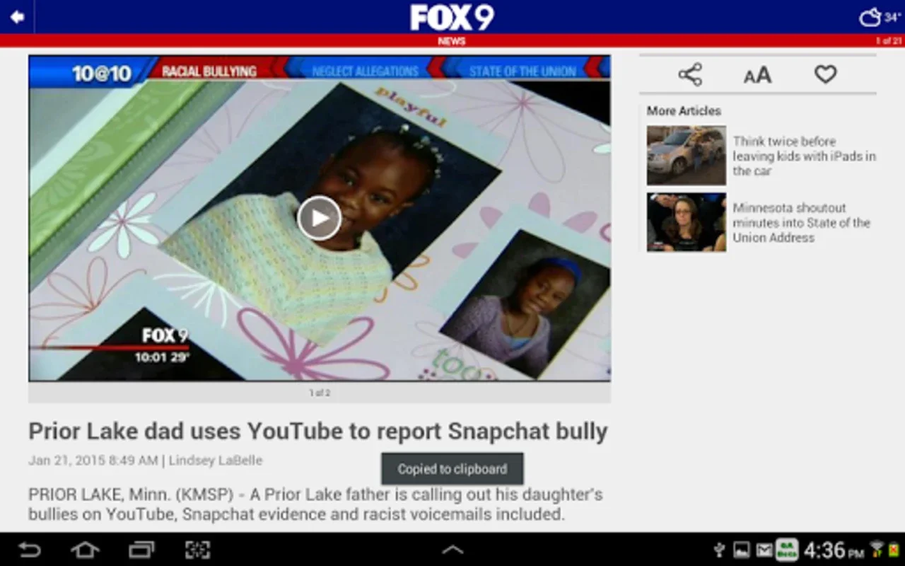 FOX 9 for Android: Your Twin Cities Info Hub