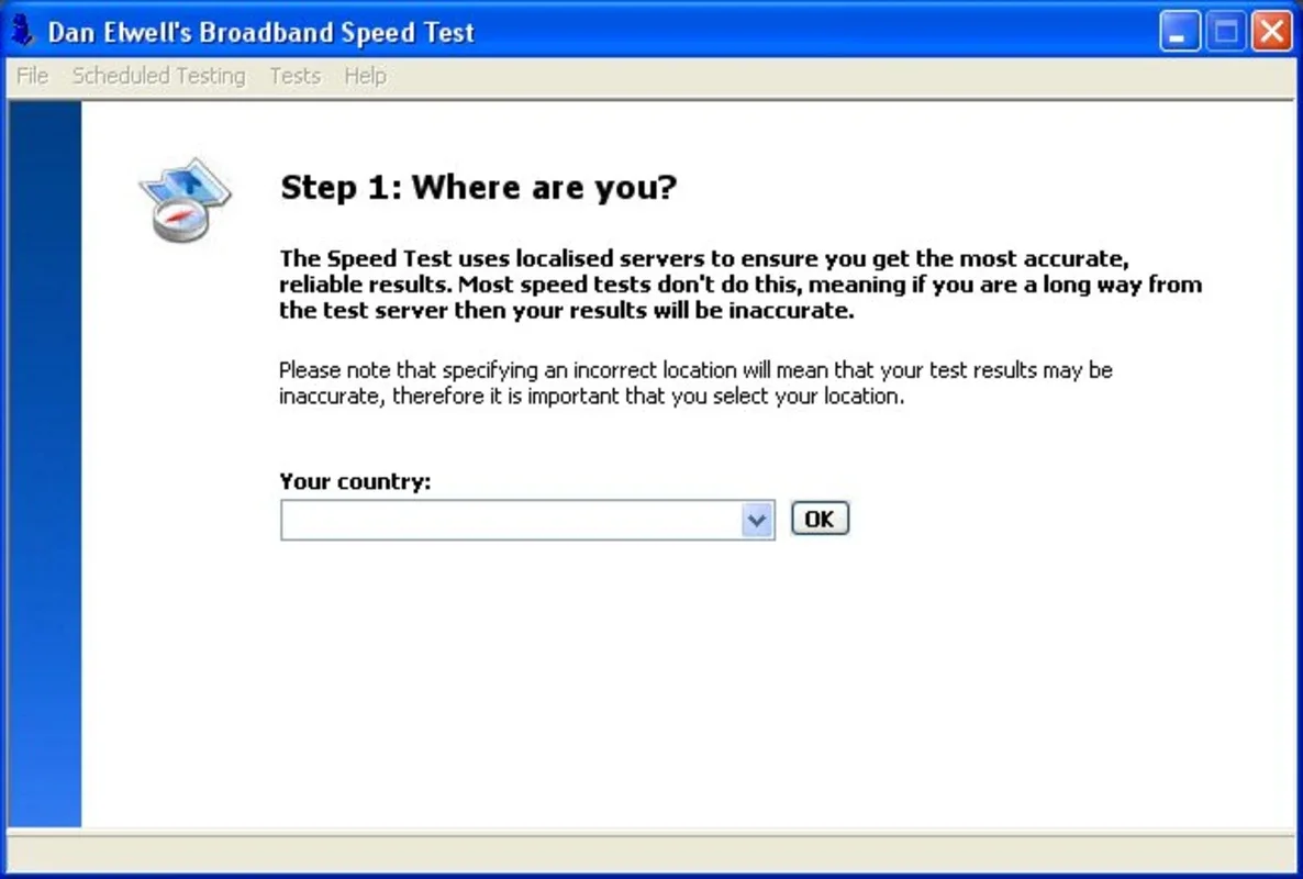 Dan Elwells Broadband Speed Test for Windows - Free and Easy to Use