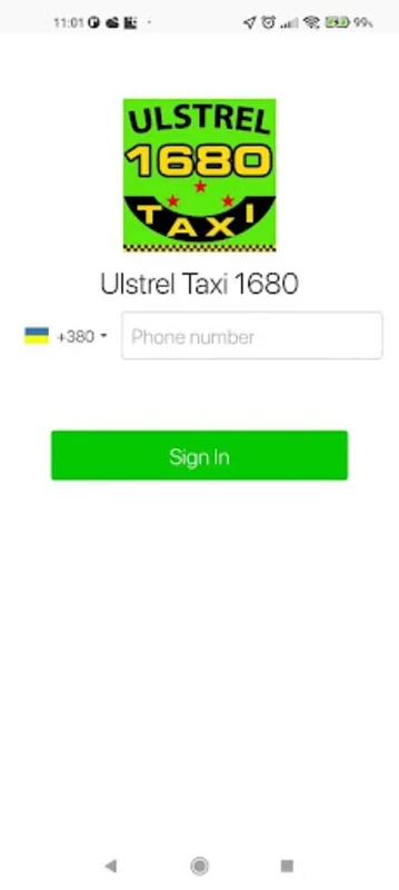 Ulstrel Taxi 1680 for Android - Seamless Taxi Booking