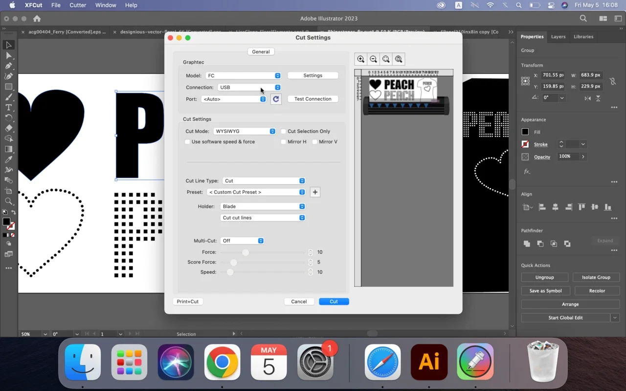 XFCut for Mac - Mac-Compatible Vinyl Cutting Software