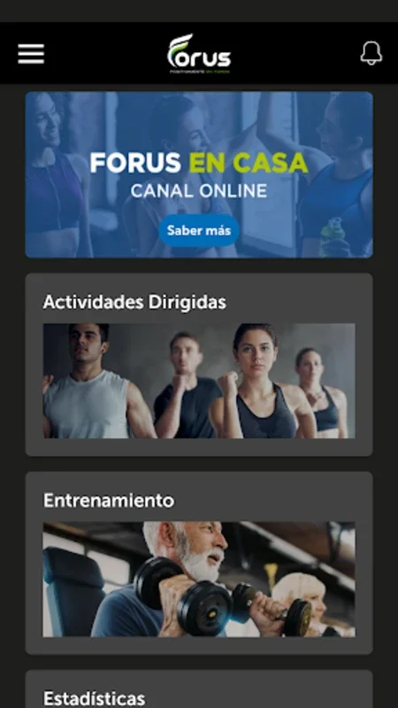 ForusApp for Android: Your Fitness Companion