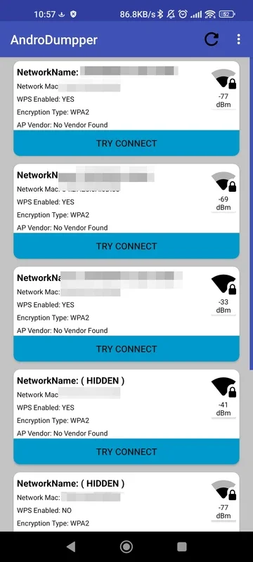 AndroDumpper for Android: Secure Your WiFi Network