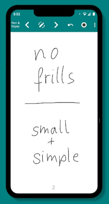 Pen & Paper : Handwrite Notes for Android - Simplistic Notetaking