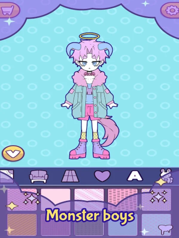 BatDoll Pastel goth dress up boy for Android: Unleash Creativity