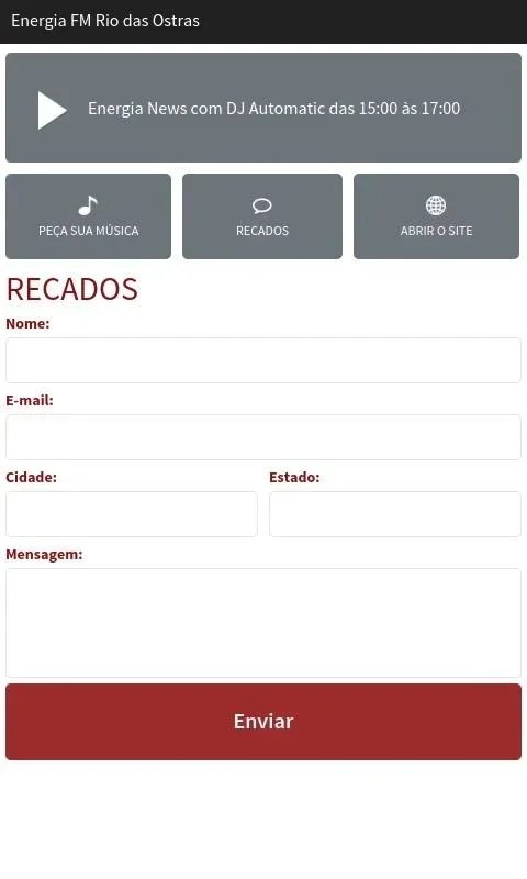 Energia FM Rio das Ostras for Android - Stream Local Radio