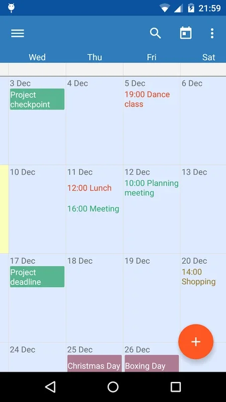 Touch Calendar Free for Android - Manage Your Schedule Effortlessly