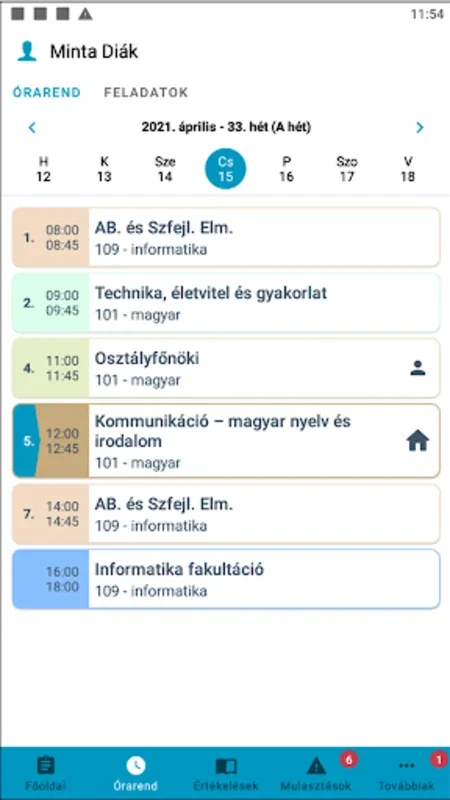 KRÉTA Tanulóknak for Android - Manage Your Studies Easily