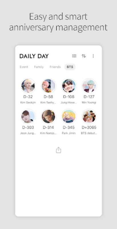 DAILY DAY - Countdown Days for Android - No Downloading Needed