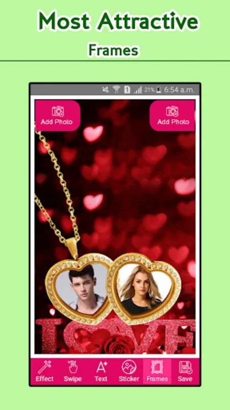 Love Locket Photo Frames for Android: Create Customized Romantic Images