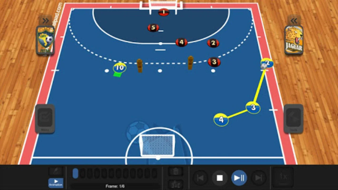 TacticalPad Futsal & Handball for Android: Empowering Football Tactics