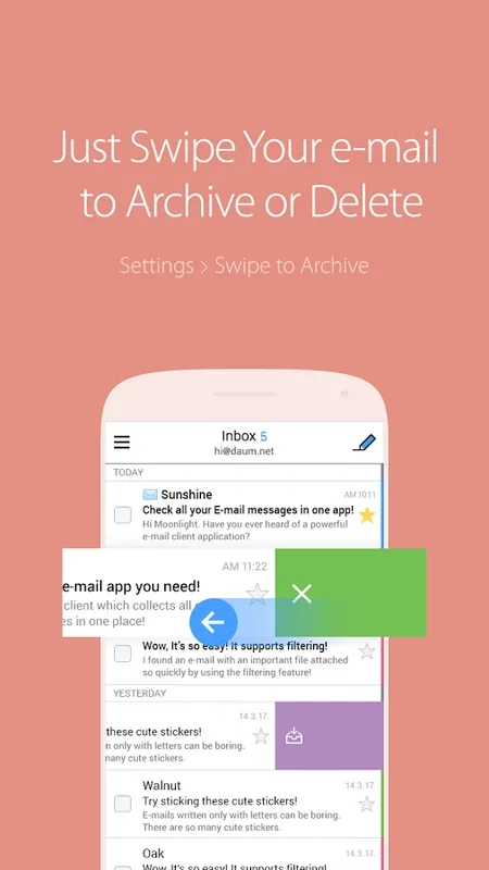 DaumMail for Android - Manage Multiple Accounts Easily