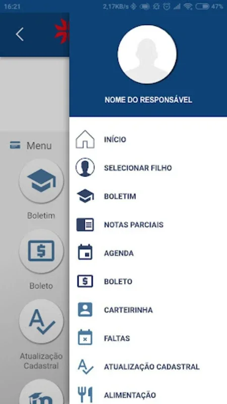 Colégio Visconde de Porto Segu for Android - Efficient Academic Management