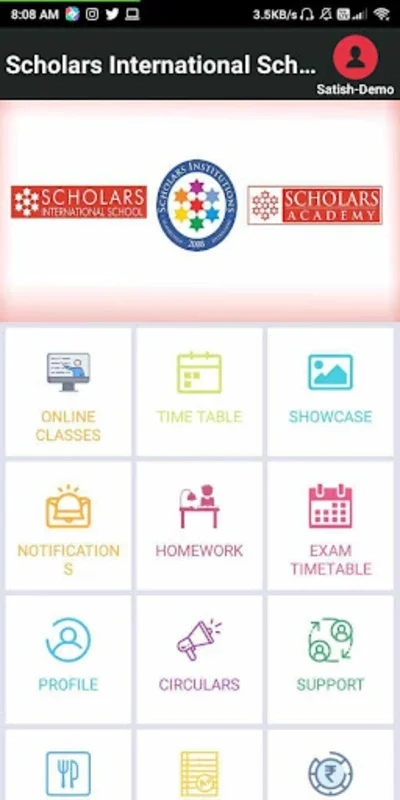 Scholars Institutions Hyderaba for Android - Streamline Academic Updates