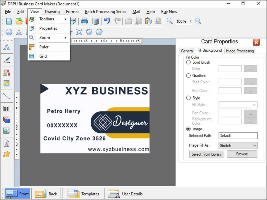 Business Card Generator for Windows: Create Professional Cards