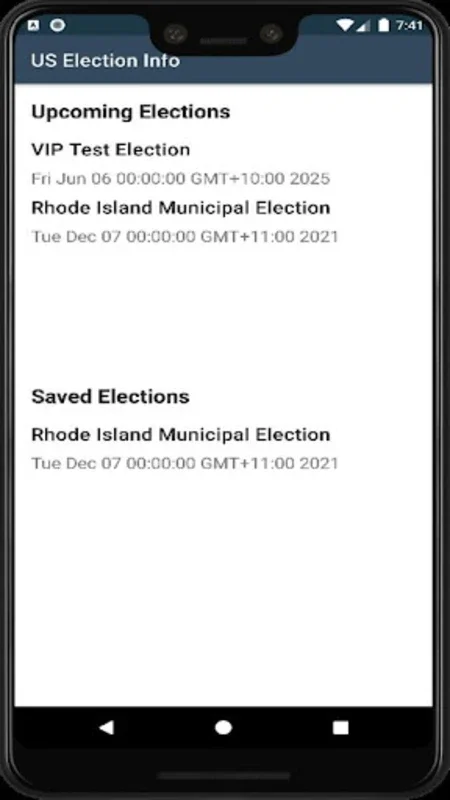 US Election Info for Android - Stay Informed About Elections