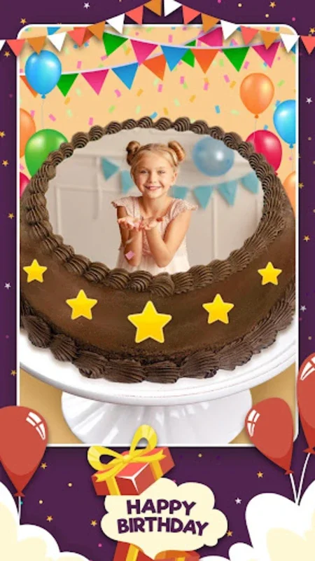 Photo On Birthday Cake for Android - Create Personalized Cakes Easily