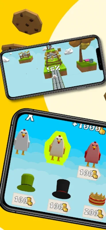 Chicken Family for Android - Engaging 3D Puzzle Game