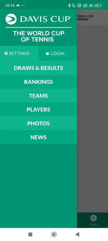 Davis Cup for Android - Stay Updated with Tennis News